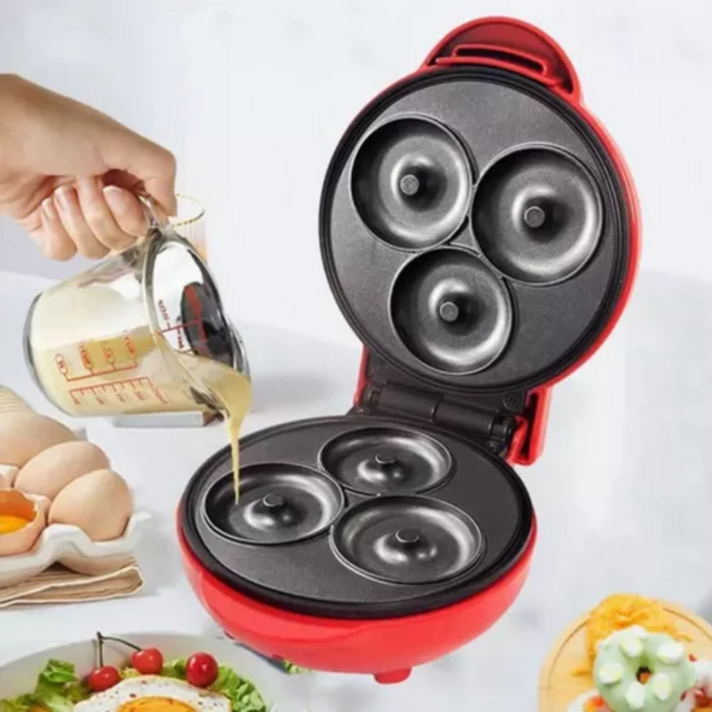 Máquina Mini Donas De 3 Rosquillas Mini