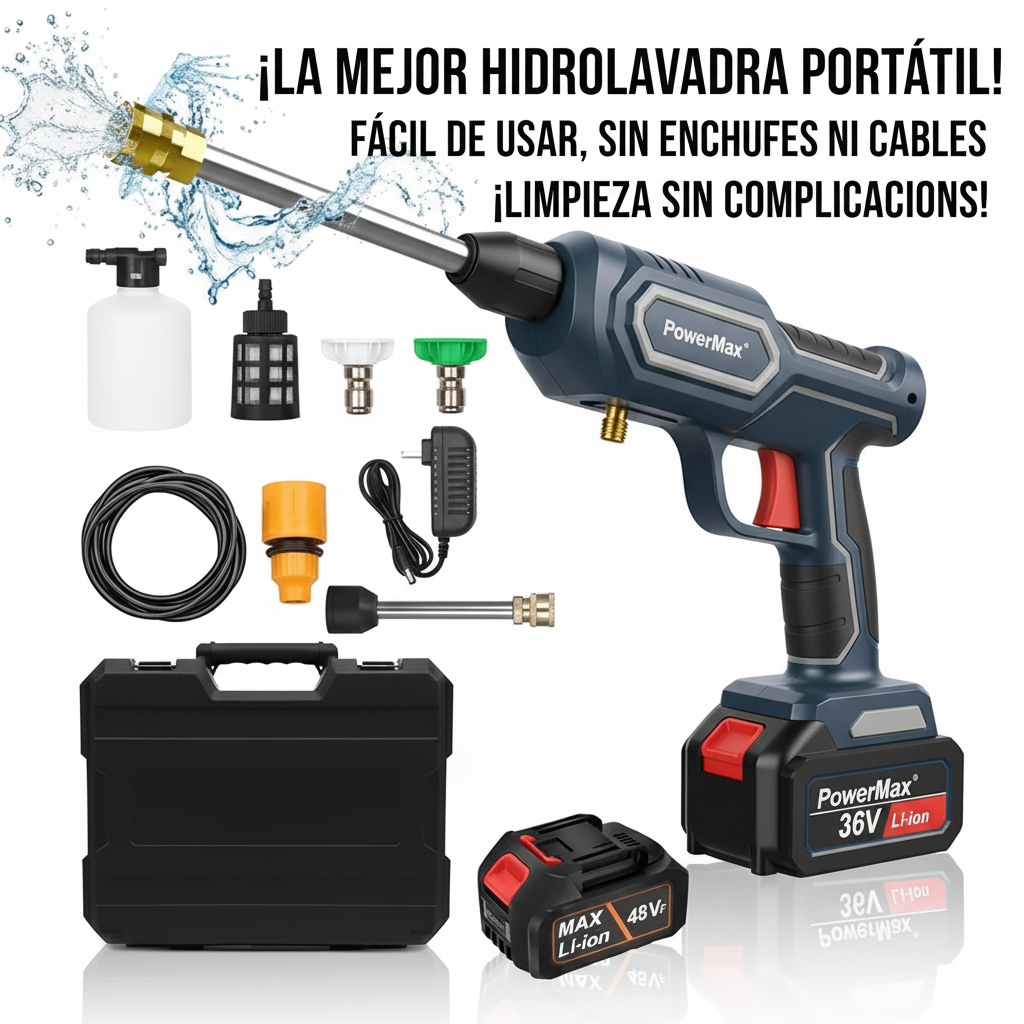 Hidro Lavadora 2 Baterías